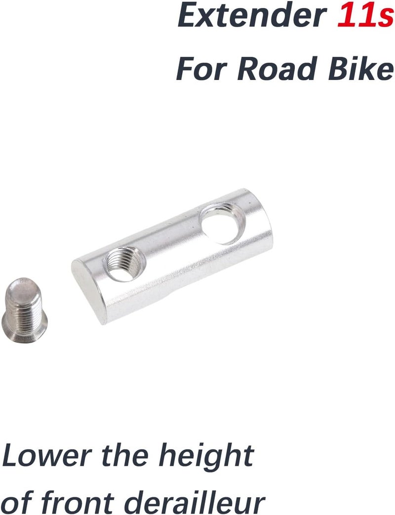DJC Components DJC Road Bike Front Derailleur Extender Shimano Di2 105 R7000 R8000 R9100 R7170 R8170 R9250 R8150 Force AXS 12 Speed Bike Chainring Accessories 11S 12S - Image 2